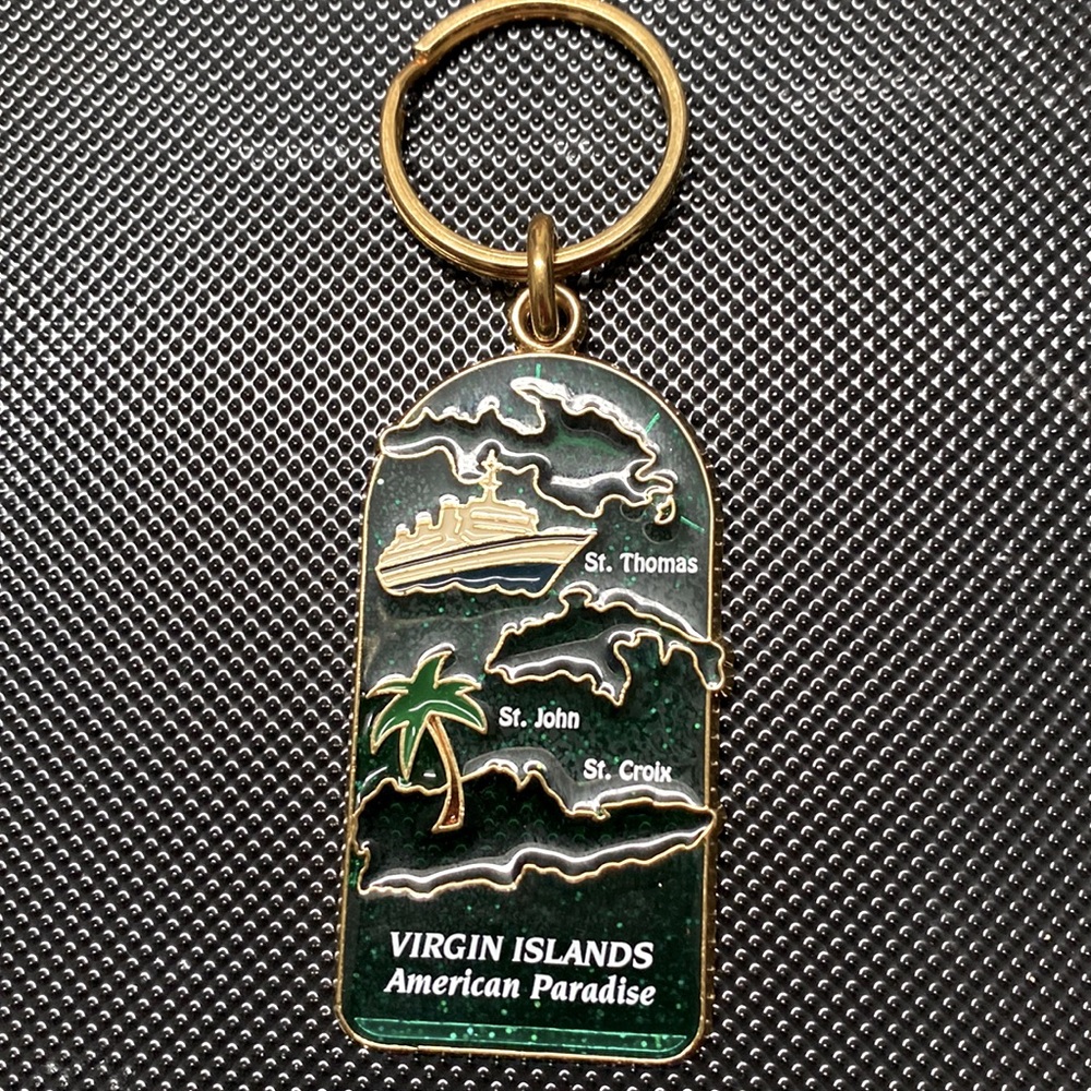 Virgin Islands keychain